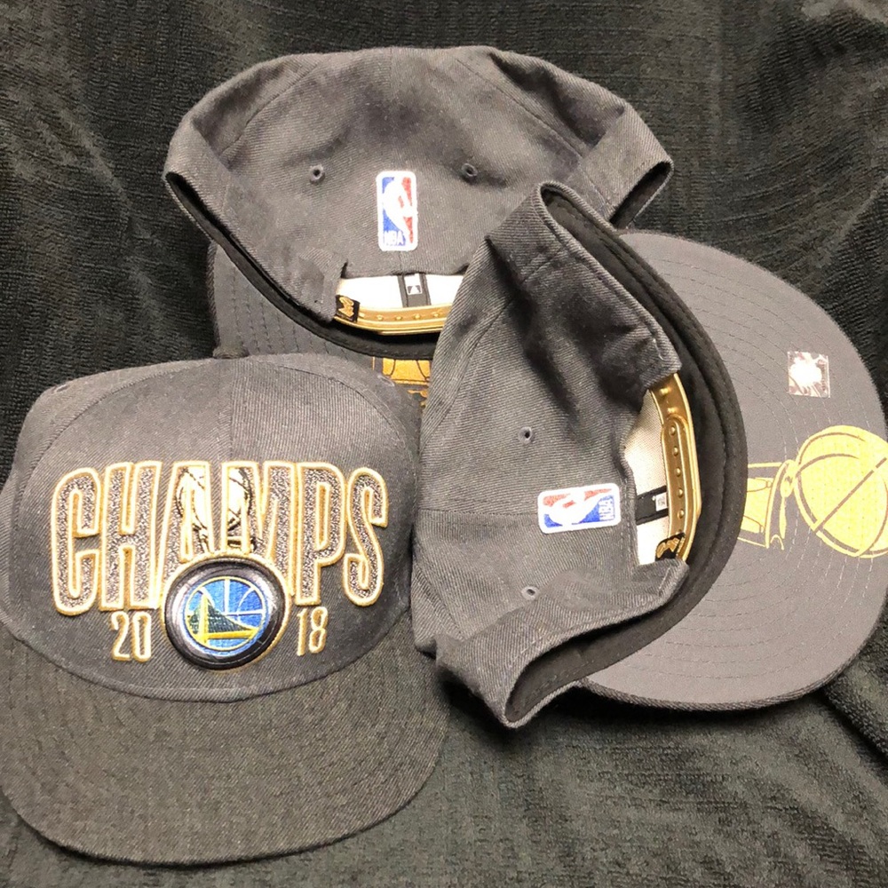 Warriors 2018 Championship hat